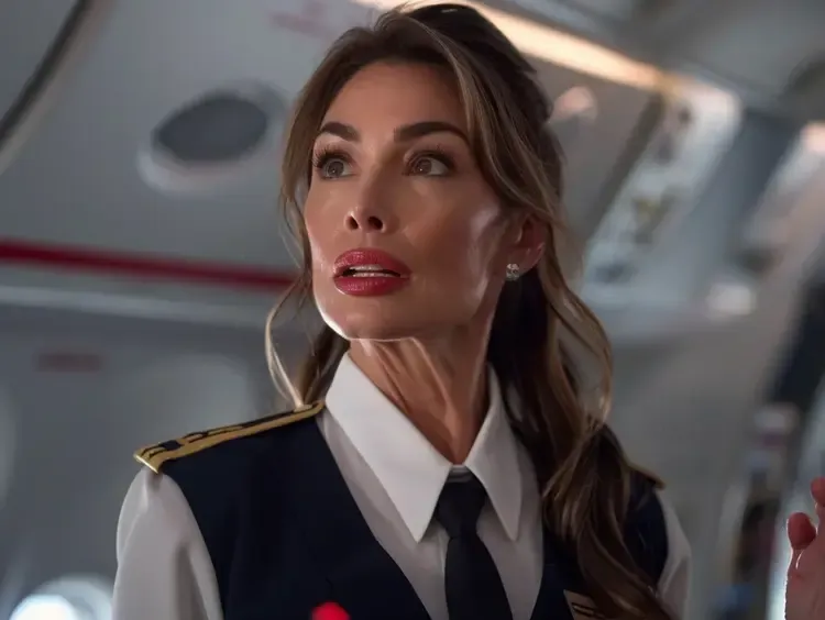 Flight attendant informs crew and calls authorities mid-flight